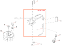 Page E Diagram and Parts List for DH231  Shindaiwa Hedge Trimmer