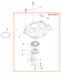 Page F Diagram and Parts List for DH231  Shindaiwa Hedge Trimmer