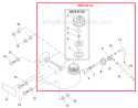 Page G Diagram and Parts List for DH231  Shindaiwa Hedge Trimmer