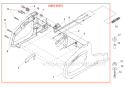 Page H Diagram and Parts List for DH231  Shindaiwa Hedge Trimmer