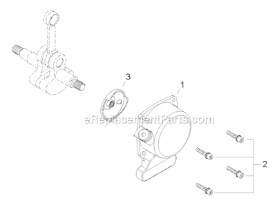Starter Diagram and Parts List for PS344 T15513001001-T15513999999 Shindaiwa Power Broom