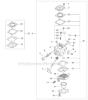 Part Location Diagram of P005001770 Shindaiwa Throttle Shaft