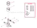 Page C Diagram and Parts List for EB240S  Shindaiwa Leaf Blower / Vacuum