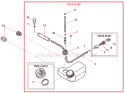 Page H Diagram and Parts List for EB240S  Shindaiwa Leaf Blower / Vacuum