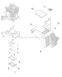 Part Location Diagram of A429000080 Shindaiwa Cover, Spark Plug