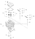 Page F Diagram and Parts List for EB2510  Shindaiwa Leaf Blower / Vacuum