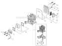 Page A Diagram and Parts List for EB254 T10812001001 - T10812999999 Shindaiwa Leaf Blower / Vacuum