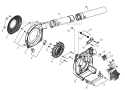 Page J Diagram and Parts List for EB254 T10812001001 - T10812999999 Shindaiwa Leaf Blower / Vacuum