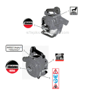Page L Diagram and Parts List for EB254 T10812001001 - T10812999999 Shindaiwa Leaf Blower / Vacuum