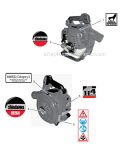 Page L Diagram and Parts List for EB254 T10911001001 - T10911999999 Shindaiwa Leaf Blower / Vacuum