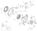 Page M Diagram and Parts List for EB3410  Shindaiwa Leaf Blower / Vacuum