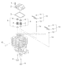 Page F Diagram and Parts List for EB3410  Shindaiwa Leaf Blower / Vacuum