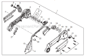 Page K Diagram and Parts List for EB344 T15612001001 - T15612999999 Shindaiwa Leaf Blower / Vacuum