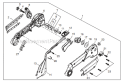 Page K Diagram and Parts List for EB344 T15711001001 - T15711999999 Shindaiwa Leaf Blower / Vacuum