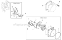 Page F Diagram and Parts List for EB480  Shindaiwa Leaf Blower / Vacuum