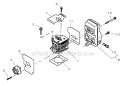 Page A Diagram and Parts List for EB630RT 5060001 Shindaiwa Leaf Blower / Vacuum