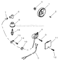 Page G Diagram and Parts List for EB630RT 5060001 Shindaiwa Leaf Blower / Vacuum