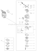 Page I Diagram and Parts List for EB630RT 5060001 Shindaiwa Leaf Blower / Vacuum