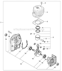Part Location Diagram of P021002985 Echo KIT, PISTON