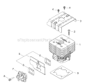 Page A Diagram and Parts List for EB802RT  Shindaiwa Leaf Blower / Vacuum