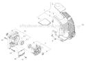 Page C Diagram and Parts List for EB802RT  Shindaiwa Leaf Blower / Vacuum