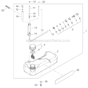 Page H Diagram and Parts List for EB802RT  Shindaiwa Leaf Blower / Vacuum