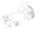 Page C Diagram and Parts List for EB802  Shindaiwa Leaf Blower / Vacuum