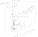 Page H Diagram and Parts List for EB802  Shindaiwa Leaf Blower / Vacuum