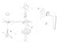 Crankshaft, Piston, Valve Train Diagram and Parts List for EB8510RT  Shindaiwa Leaf Blower / Vacuum