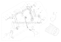 Throttle Lever Diagram and Parts List for EB8510RT  Shindaiwa Leaf Blower / Vacuum