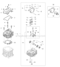 Page E Diagram and Parts List for EB8520RT  Shindaiwa Leaf Blower / Vacuum