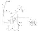Page H Diagram and Parts List for EB8520RT  Shindaiwa Leaf Blower / Vacuum