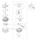 Page E Diagram and Parts List for EB8520  Shindaiwa Leaf Blower / Vacuum