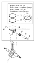 Page F Diagram and Parts List for EB8520  Shindaiwa Leaf Blower / Vacuum