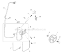 Page H Diagram and Parts List for EB8520  Shindaiwa Leaf Blower / Vacuum