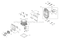 Page A Diagram and Parts List for EB854RT T14412001001 - T14412999999 Shindaiwa Leaf Blower / Vacuum