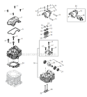 Page C Diagram and Parts List for EB854RT T14412001001 - T14412999999 Shindaiwa Leaf Blower / Vacuum