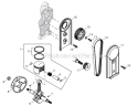 Page D Diagram and Parts List for EB854RT T14412001001 - T14412999999 Shindaiwa Leaf Blower / Vacuum
