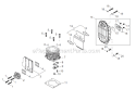 Page A Diagram and Parts List for EB854RT T14511001001 - T14511999999 Shindaiwa Leaf Blower / Vacuum