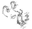 Page M Diagram and Parts List for EB854RT T14511001001 - T14511999999 Shindaiwa Leaf Blower / Vacuum