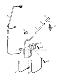 Page F Diagram and Parts List for EB854RT T14511001001 - T14511999999 Shindaiwa Leaf Blower / Vacuum