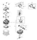 Page C Diagram and Parts List for EB854 T14112001001 - T14112999999 Shindaiwa Leaf Blower / Vacuum