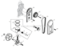 Page D Diagram and Parts List for EB854 T14211001001 - T14211999999 Shindaiwa Leaf Blower / Vacuum