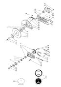 Chain Guard Diagram and Parts List for EC350  Shindaiwa Chainsaw