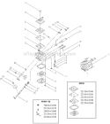 Carburetor Diagram and Parts List for EC7500  Shindaiwa Chainsaw