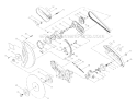 Clutch, Cutter Diagram and Parts List for EC7500  Shindaiwa Chainsaw