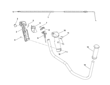 Figure C Diagram and Parts List for C319 31900001 - 31999999 Shindaiwa Brush Cutter