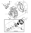 Starter Diagram and Parts List for EGR6000  Shindaiwa Generator