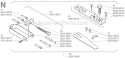 Page N Diagram and Parts List for F-18  Shindaiwa Trimmer