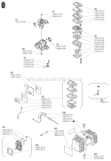 Page O Diagram and Parts List for F-18  Shindaiwa Trimmer